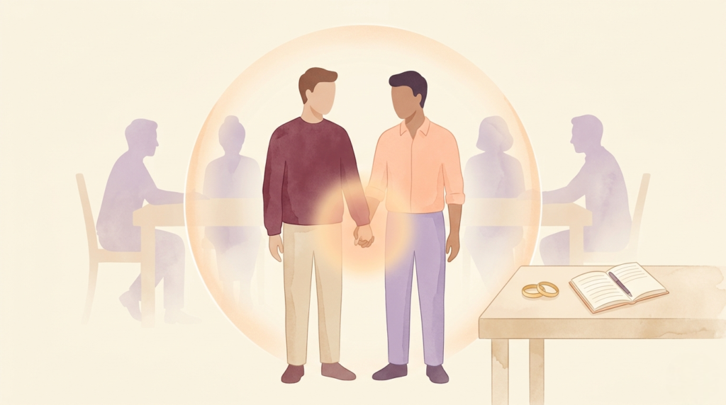 Однополый брак и семейное давление: как выдержать напряжение